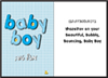 Click to view Baby Boy Card
