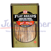 Click to view Garlic salt topped wheat fat free flat breads