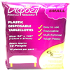 Click to view Plastic Disposable Tablecloths (54"x108") SMALL
