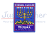 Click to view 44 Twisted Kosher Chanukah Candles