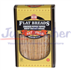 Click to view Cracked pepper topped wheat fat free flat breads