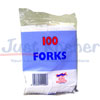 Click to view 100 Plastic Forks