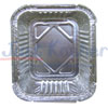 Click to view Foil Container 4"W 5"L 1/4"D Small Square